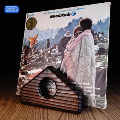 Single Record Display Stand | Scorched Fir | Multiple Available | Sold Separately image 7