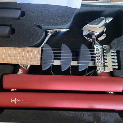 Teuffel Birdfish Modular Guitar 2000s - Blue/ Red image 2