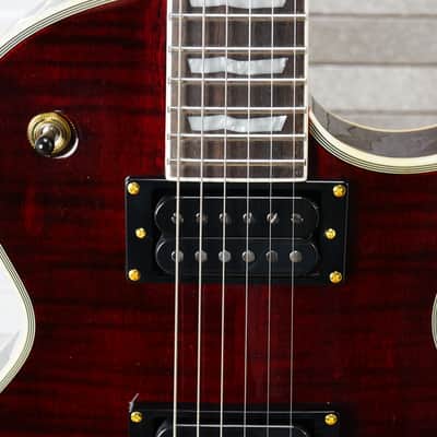 ESP LTD EC-1000T CTM Flamed Maple - See Thru Black Cherry image 4