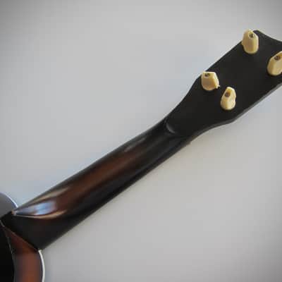 Harmony Soprano Uke Ukulele Sunburst Circa-1960s-Fancy White Stencil Paint image 13