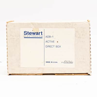 Stewart ADB-1 Active Direct Box DI w/ XLR Output Instrument / Speaker with Box image 6