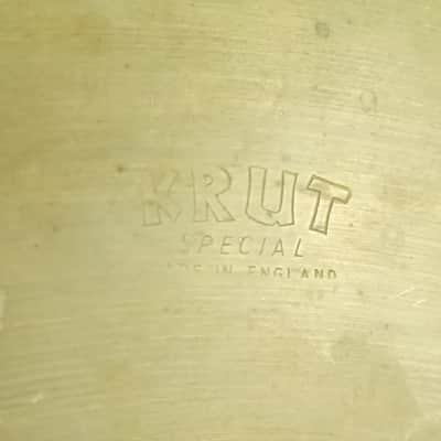 Krut Special 16" 934g Thin Crash Cymbal NS12 Hammering Beverley Made In England image 2
