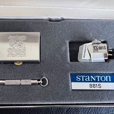 Stanton 881S MM Phono Cartridge with D81S retipped stylus and original box image 3