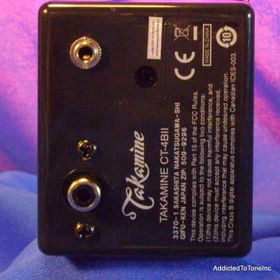 Takamine CT4BII / CT4B2 ProSeries Acoustic Guitar Preamp NEW image 10