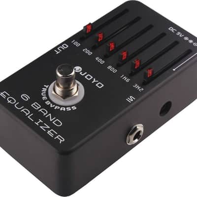 Joyo JF-11 6 Band EQ Pedal w/ 2 Patch Cables image 7