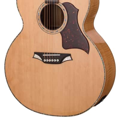 Bromo BAN 7E Jumbo Acoustic Electric w/Stand image 1