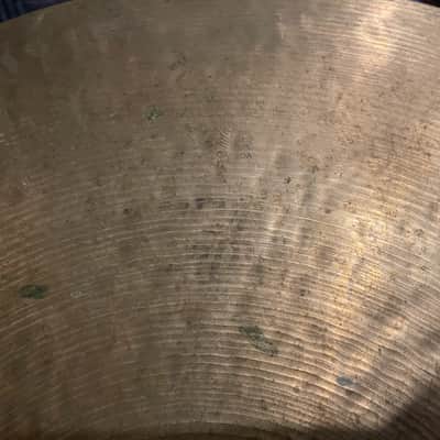 Sabian 22” HH Medium Ride Cymbal 1980's Vintage B20 2nd Gen "Solid Font" - 3301g image 2