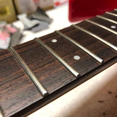 1991 MIJ Fernandes FR-65, Tilt Back Headstock, Contoured Heel, Vintage Gig Bag image 19