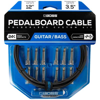 BCK-12 Solderless Pedalboard Cable Kit Pédalier Boss image 1