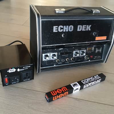 Vintage refurbished Simms-Watts Echo Dek tape echo 1970's copicat echoplex space echo image 3