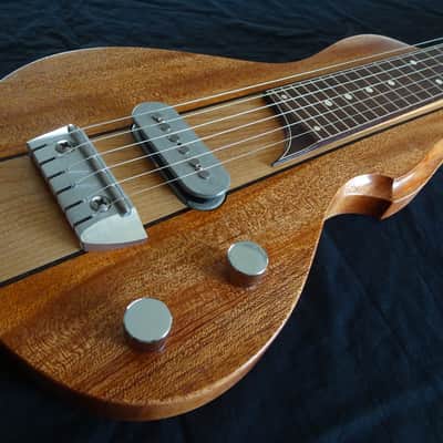 Rukavina 24" Ripple Lap Steel - Mahogany, Alder and Wenge image 2