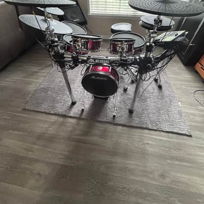 Alesis Strike Pro Kit Electronic Drum Set 2010s - Red Sparkle image 7