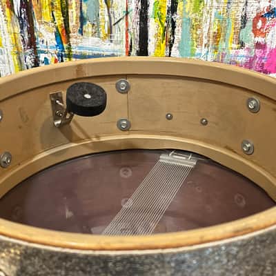 Slingerland Deluxe Student Model 6-lug snare 1966 - Silver sparkle image 22