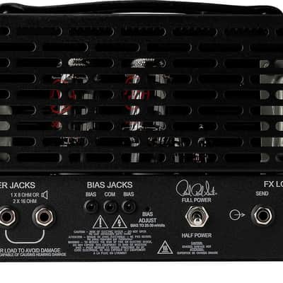 PRS MT 15 V2 Mark Tremonti Signature Electric Guitar Tube Head, 15W, Black image 2