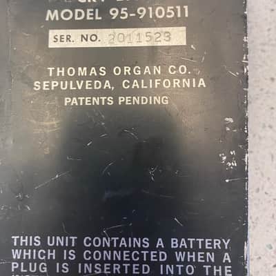Thomas Organ Crybaby Wah 1977 Vintage image 2