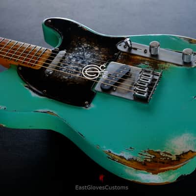 Fender Telecaster Seafoam Green Heavy Aged Relic image 5