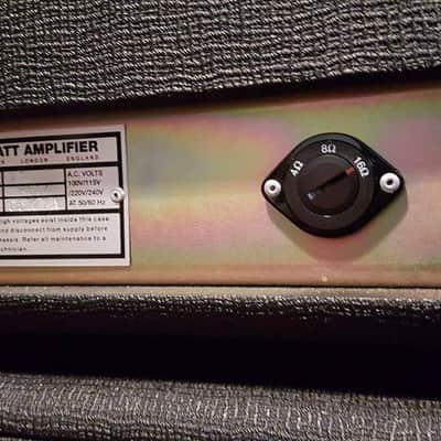 Hiwatt DR504 Custom 50 + 212 cabinet w/flight cases image 8