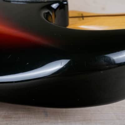 Fender ST72-115 Stratocaster Reissue MIJ 1986 Sunburst Highest Model Tier USA PUs Fujigen Vintage Japan w/ Bag image 13