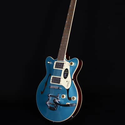 Gretsch G2655T Streamliner Center Block Jr. Double-Cut with Bigsby, Laurel FB, Arctic Blue image 6