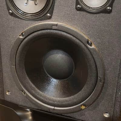Fisher FISHER STM-993 Bookshelf 3-Way Bookshelf Speakers 1995 - Black image 7