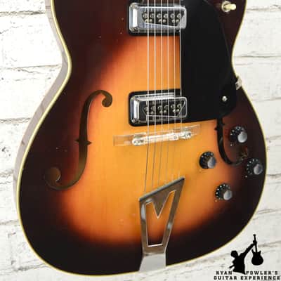 1963 C F Martin F-65 Hollowbody w/ OHSC image 2