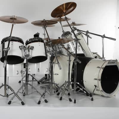 Ludwig Alex Van Halen Stage Played complete 1980 Invasion Tour Kit image 2