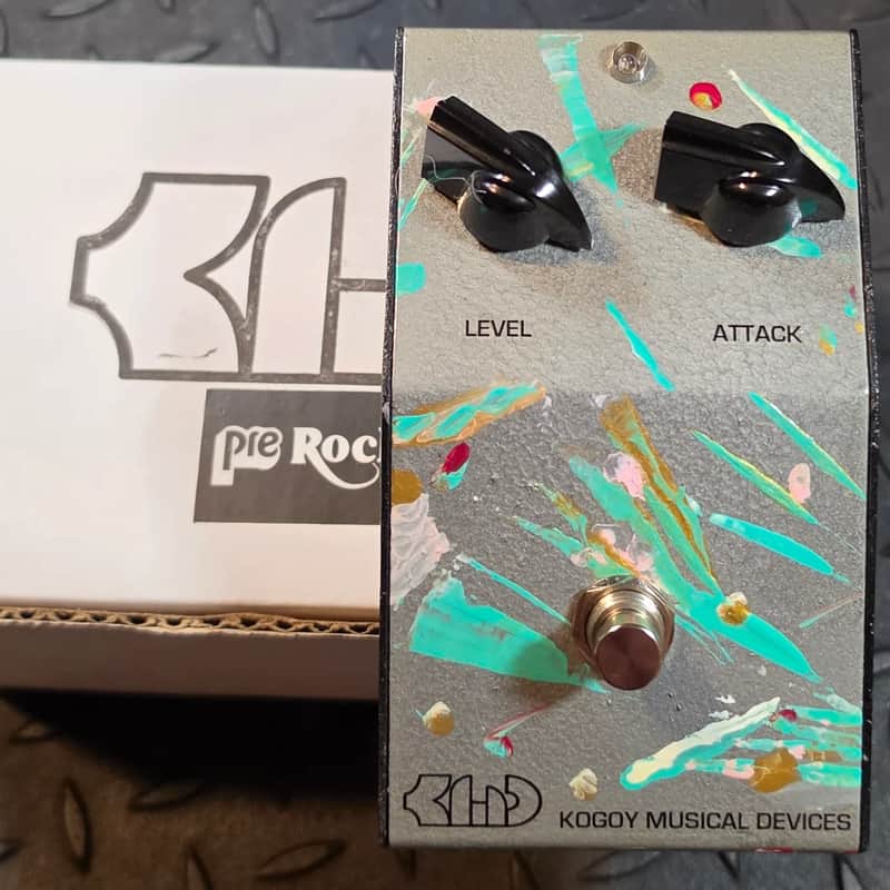 KMD Kogoy Musical Devices OFC 2-Knob Fuzz - 2SB175 Transistors 2026 - Grey Splatter image 1