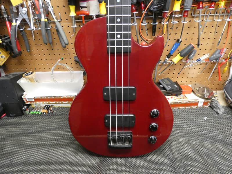 Gibson LPB1 Les Paul Bass 1991 - Cherry Red image 1