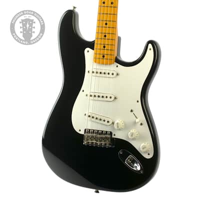 1993 Fender American Vintage '57 Stratocaster Black #V067751 image 1