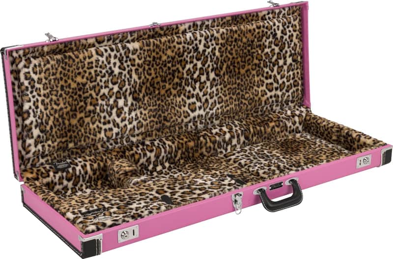 Fender Joe Strummer -Pink Incredible Electric Guitar Hard Case image 1