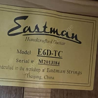2020 Eastman - E6D TC mit LR Baggs VTC - ID 4415 image 9