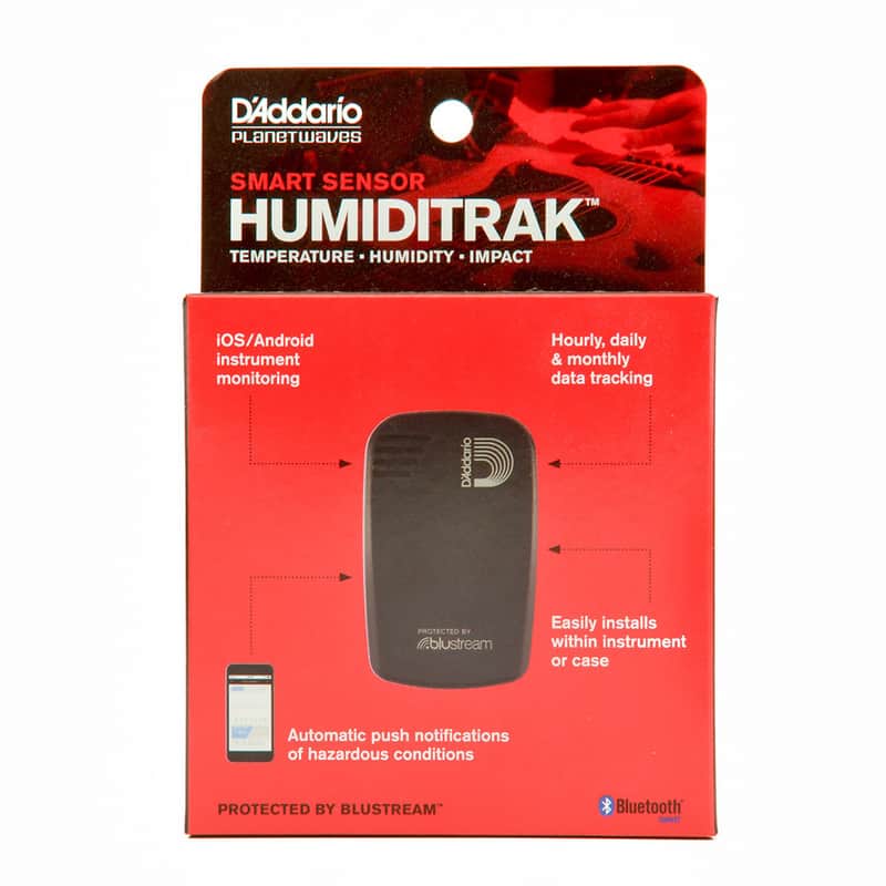 Planet Waves PW-HTK-01 Humiditrak Bluetooth Humidity/Temperature Sensor image 1