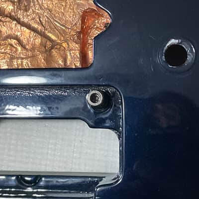 2007 Japan Ibanez RG2570e Prestige Refinished Midnight Blue Guitar Body Edge Pro Tremolo Ready image 9
