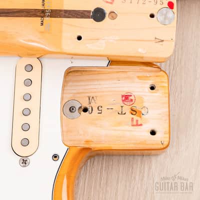 1988 Fender Stratocaster ST72-95DM Yngwie Malmsteen-Spec Natural Ash w/ Scalloped Board & DiMarzio, Japan MIJ Fujigen image 17