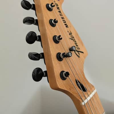 Fender David Bowie "Ziggy Stardust" Mustang 1 of 1 - Pro Setup - Artist Guitar - Original - Capri Orange image 13