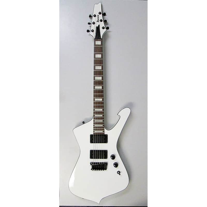 Ibanez Iceman IC500B White | Reverb