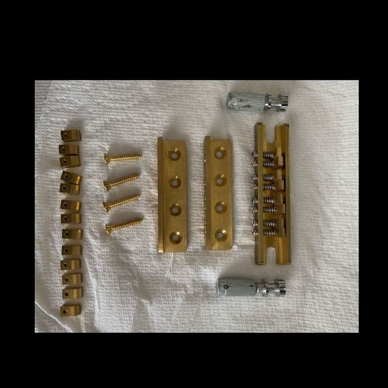 Hamer B8s B12s bridge, saddles & string anchors image 1