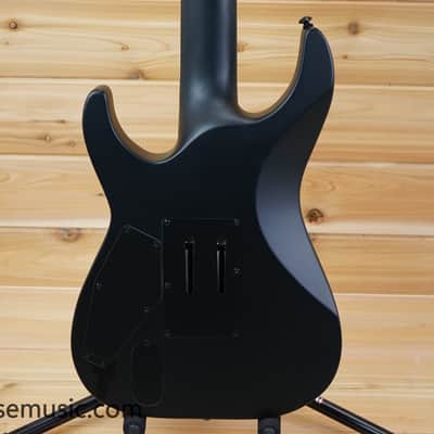 ESP LTD M-1007 Baritone - Charcoal Burst Satin image 2