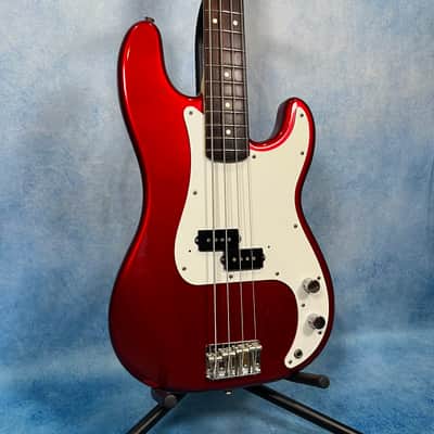 1993 Fender Japan PB-38 Standard Precision Bass Candy Apple Red, MIJ imagen 2