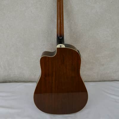 Epiphone El Segundo Acoustic Electric Bass Guitar - Natural image 7