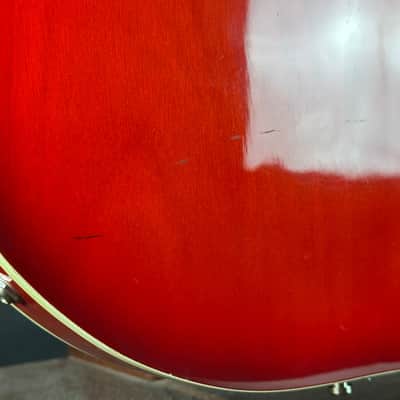 Vintage 1971 Epiphone 5120E Red w/non original case TSU25055 image 14