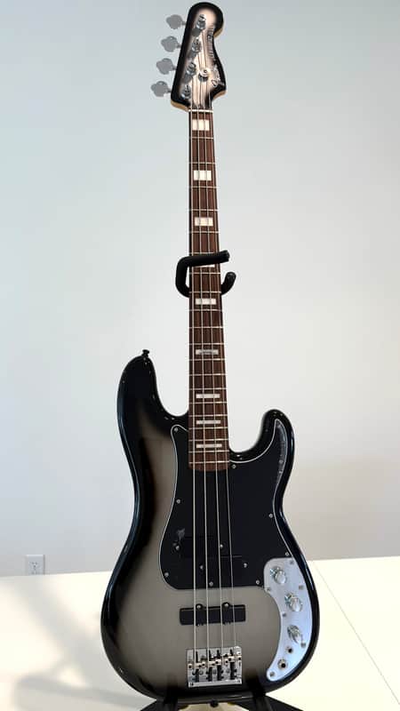 Fender Troy Sanders Precision Bass Silverburst 8.8lbs image 1