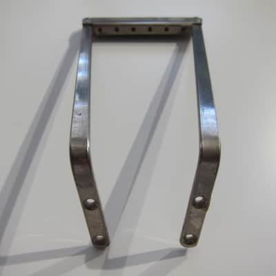 Harmony & Silvertone Flat Top Guitar Tailpiece Authentic Vintage Part Circa-1950s-1960s-Nickel Silver image 6