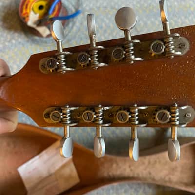 Unknown Bowlback Mandolin (needs nut) image 8