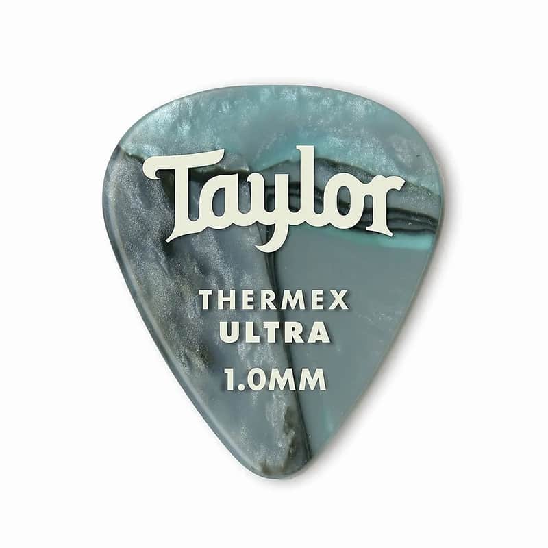 Taylor Premium Darktone 351 Thermex Ultra Picks - 1.0mm (6) image 1