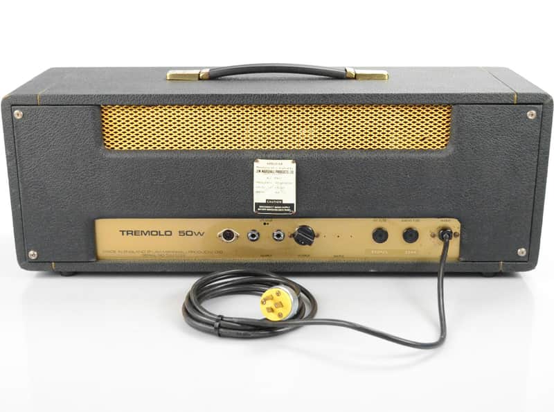 Marshall JMP 1987T Tremolo 2-Channel 50-Watt Guitar Amp Head 1967 - 1975 image 2