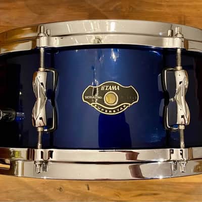 Tama Superstar Snare Drum 14x5.5 - Midnight Blue image 1