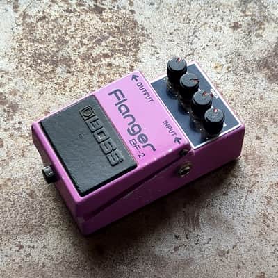 Boss BF-2 Flanger 1980-1984 (Black Label) Made In Japan | Reverb