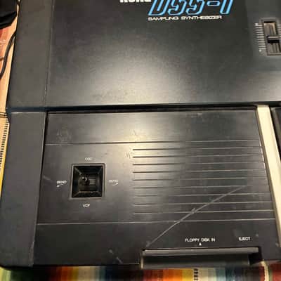 Korg DSS-1 61-Key Digital Sampling Synthesizer 1980s - Black image 3