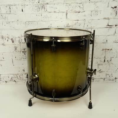 Ludwig Pro Beat Epic Series 4-Piece Drum Kit Olive Green Burst (24/13/16/18) image 13